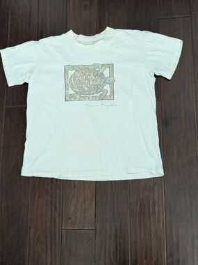Vintage Banana Republic Sea Turtle Nature Graphic Distressed Unisex T-Shirt